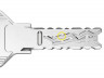 Цилиндр Evva 4KS 87 мм 41x46 ключ-вертушка