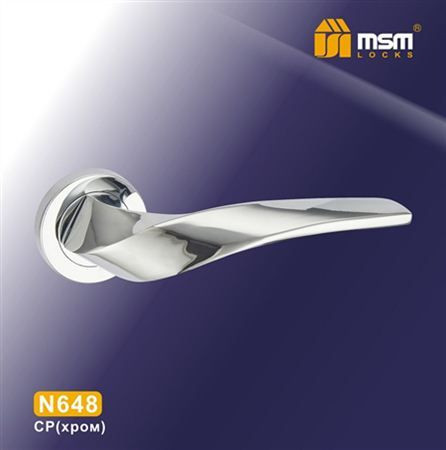 Ручки раздельные MSM N648 CP (Хром) на круглом основании