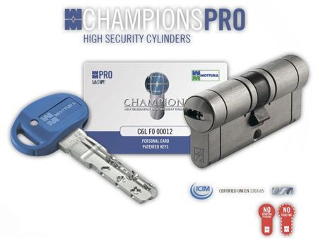 Механизм цилиндровый Mottura Pro Modular CP4D-(92)41/51С5 ( кл/кл,никель)